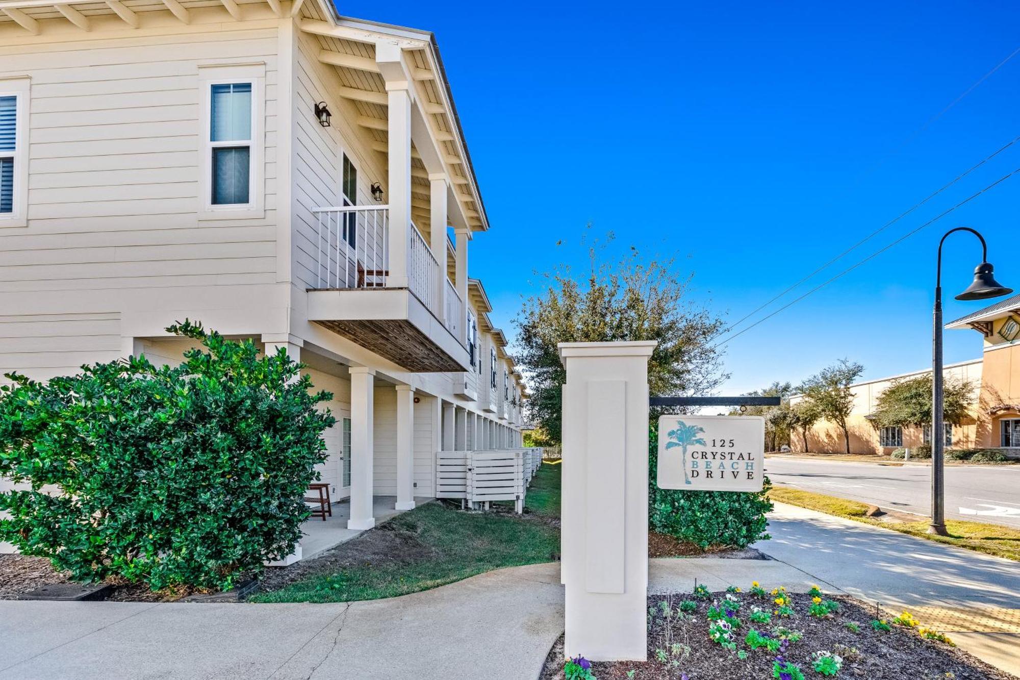 Crystal Beach Townhomes Destin Rum bild